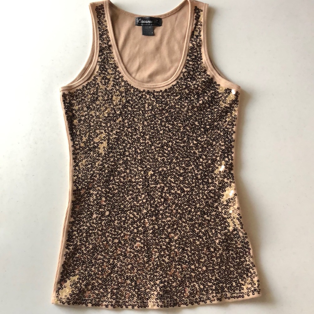 Sequins tank top